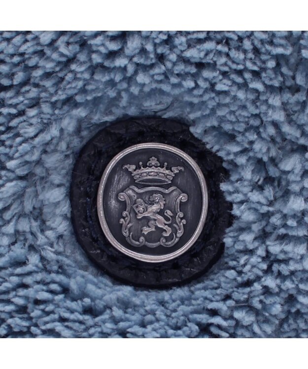 A.D.M.J. 【もこもこ】オスカー/コード刺しゅうキューブトート25cm(Dカン＋) BOSCO BLU