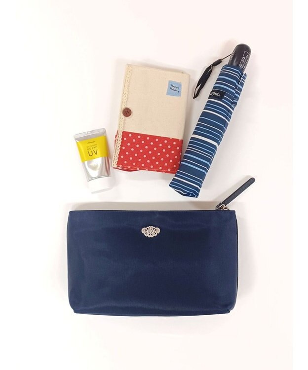 A.D.M.J. ナイロンリュクスアールデコ2WAYクロスボディ NAVY
