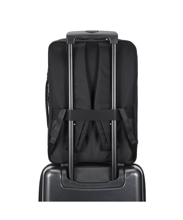 ACE BAGS & LUGGAGE 【容量拡張】 ace. ガジェタブルSF ビジネスリュック B4サイズ 15.6インチPC収納 ２気室 68785 エース ブラック