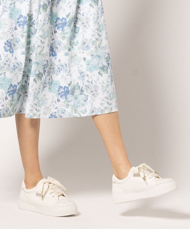 軽量・抗菌消臭】GLITTER TOE SNEAKERS スニーカー / TOCCA 軽量・抗菌消臭】GLITTER TOE SNEAKERS スニーカー / TOCCA