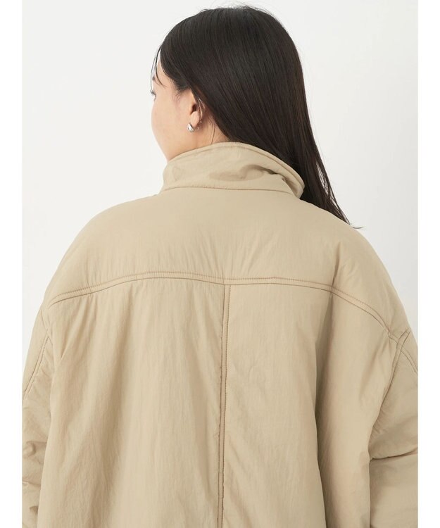 earth music&ecology モンスターコート Beige