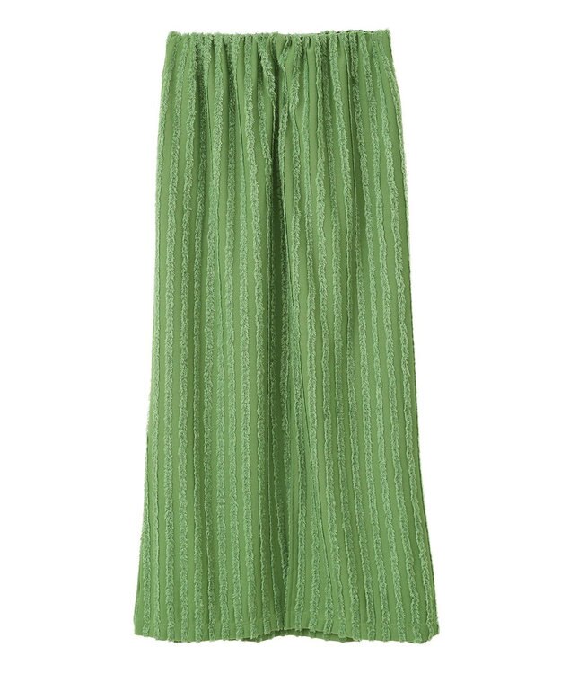 CRAFT STANDARD BOUTIQUE カットジャガードスカート Green