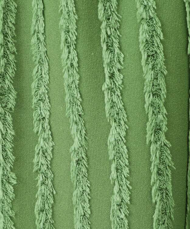 CRAFT STANDARD BOUTIQUE カットジャガードスカート Green