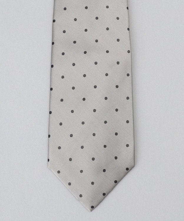 GOTAIRIKU GOTAIRIKU別注【日本製】シルク ネクタイ_ドット ベージュ系8