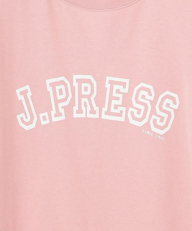 J.PRESS MEN J.PRESS アーチロゴＴシャツ ピンク系