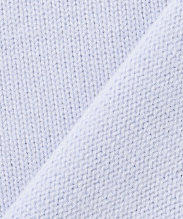 UNFILO ハイネックチュニック アイスブルー