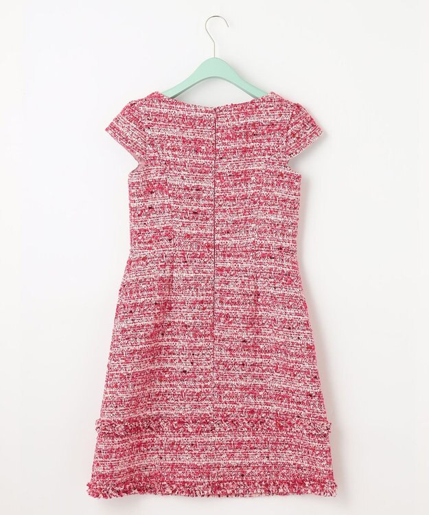 TOCCA CAMELOT TWEED ドレス オールドローズ系