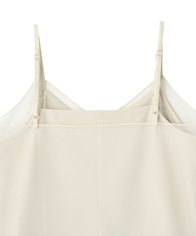 earth music&ecology SET2点チュール＆キャミワンピース Ecru