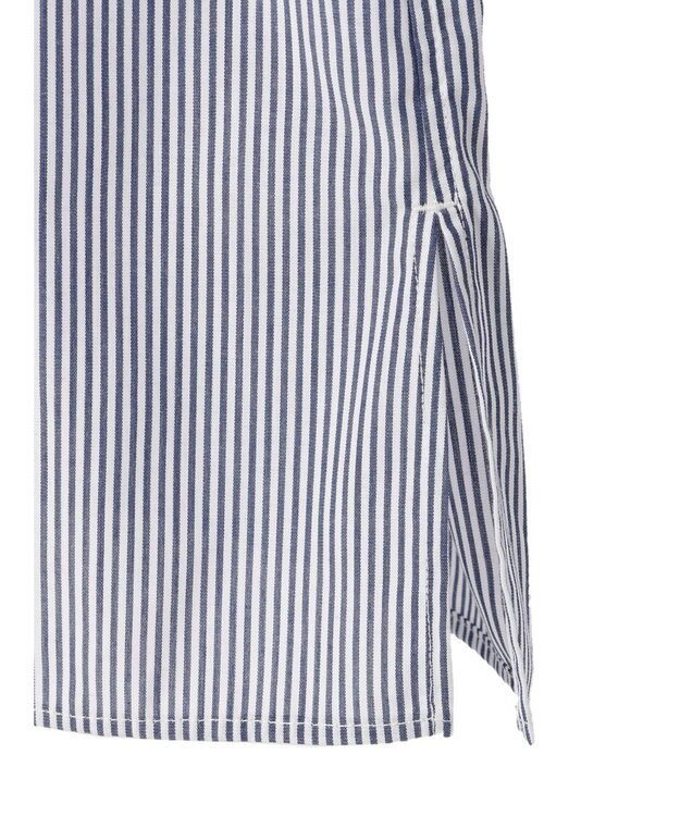 Green Parks アソートシャツワンピース Stripe Navy