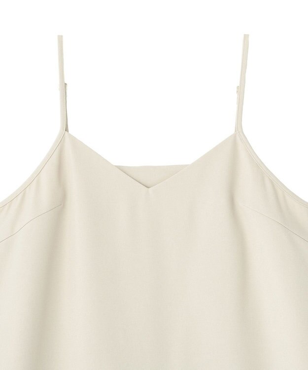 earth music&ecology SET2点チュール＆キャミワンピース Ecru