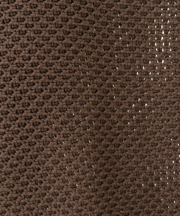 AMERICAN HOLIC 透かし編みニットプルオーバー Mocha