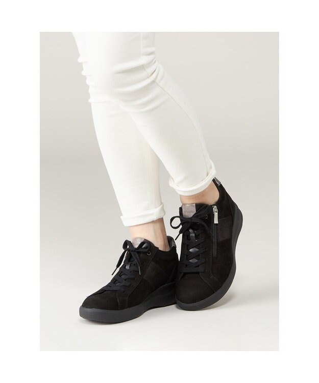 ASICS WALKING ペダラ レディース 2E ブラック(起毛×フィルム)