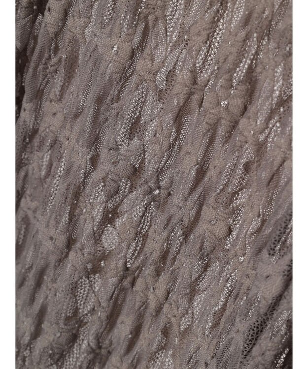 Green Parks ・ＥＬＥＮＣＡＲＥ　ＤＵＥ　レースアシンメトリースカート Charcoal Gray