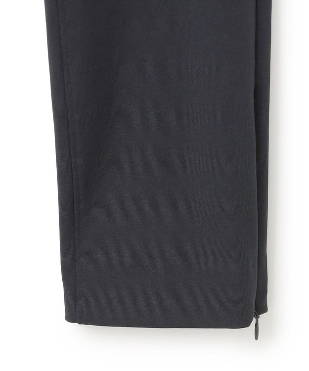 ICB 【洗える】コンフォートポンチ レギンスパンツ ブラック系