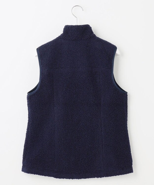 23区GOLF 【WOMEN】ボアベスト ネイビー系