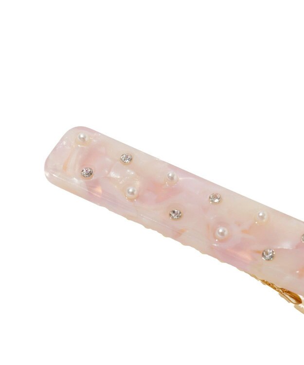 Maison de FLEUR 2セットアセチロゴクリップ Ivory