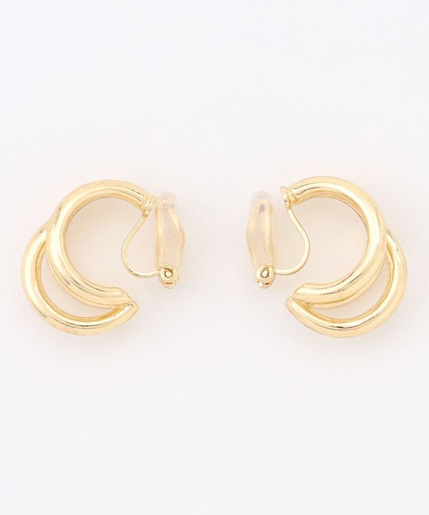 組曲 メタルフープイヤリング ゴールド系