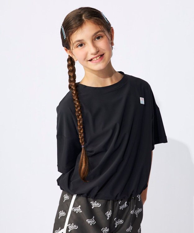 OP／FILA 【FILA】Tシャツ付きセパレート 3点セット水着 ブラック