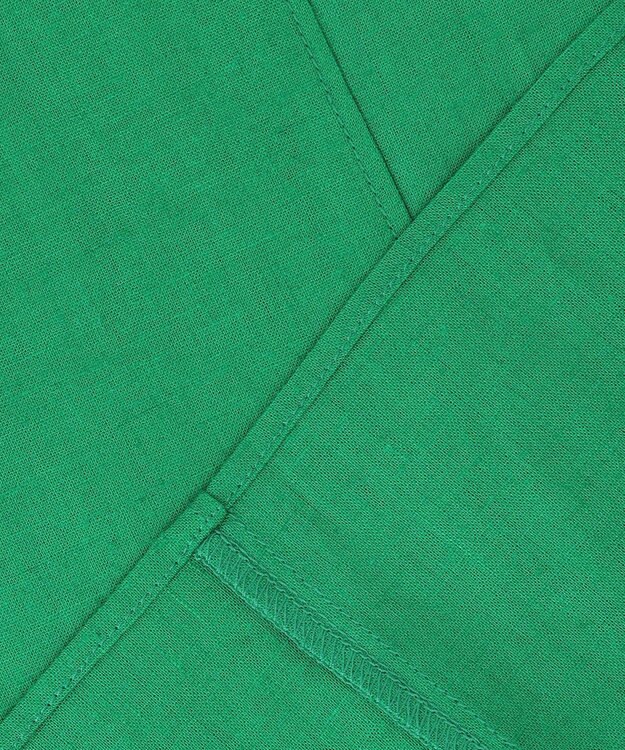 UNFILO リネンレーヨン フォルムブラウス グリーン