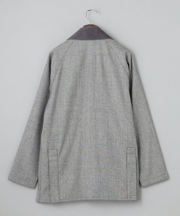 GOTAIRIKU 【山栄毛織】ウール×シルクハンティングジャケット ライトグレー系8