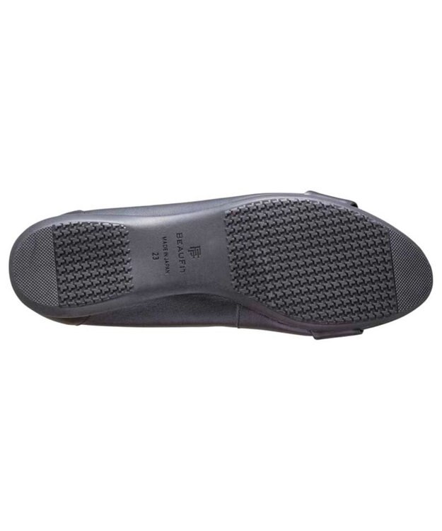 REGAL FOOT COMMUNITY 【ビューフィット】A71Y バックルベルト フラットパンプス ブラック