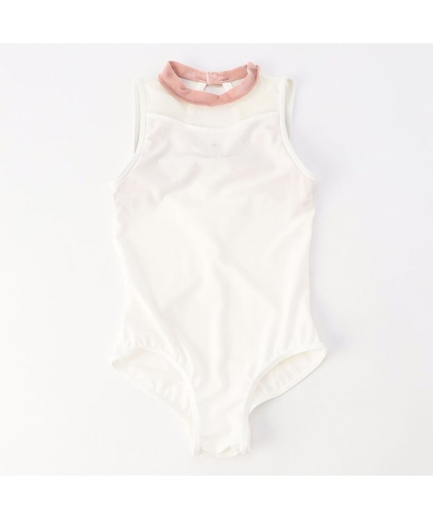 Chacott ハイネックレオタード オフホワイト