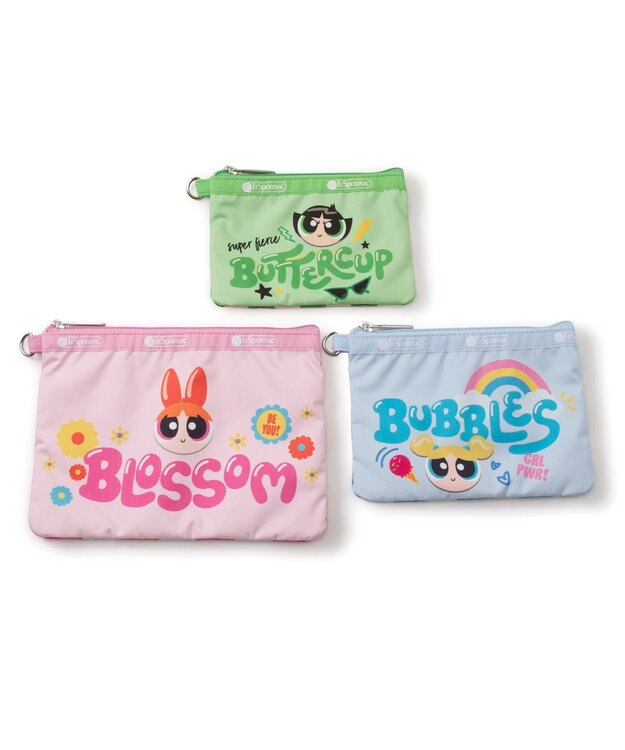 LeSportsac WRISTLET POUCH SET/パワーパフ ガールズリストレット パワーパフガールズリストレット