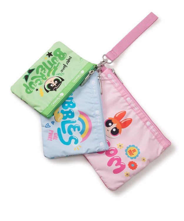 LeSportsac WRISTLET POUCH SET/パワーパフ ガールズリストレット パワーパフガールズリストレット