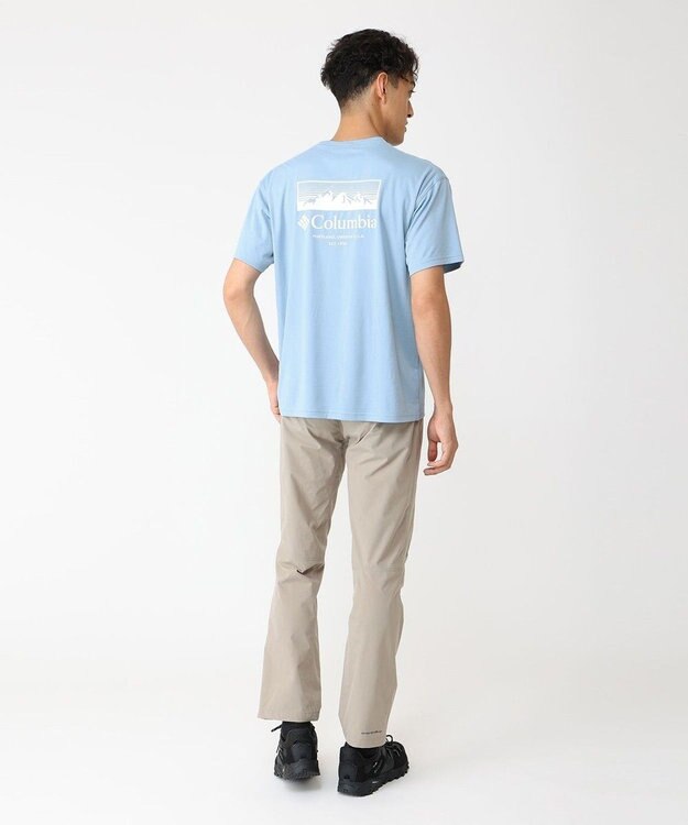 Columbia Columbia/ グレイシャルビスタグラフィックTシャツ /コロンビア Ripple Blue、 Mountain