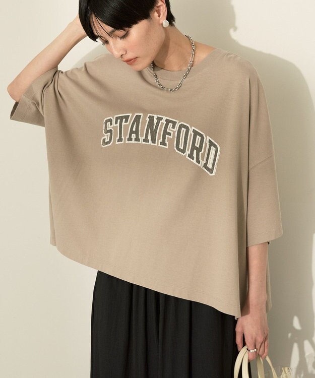 AMERICAN HOLIC STANFORD BIGプルオーバー Beige