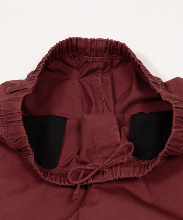 WEGO 【ユニセックス着用ITEM/XSSMLサイズ展開/ウエストゴム】ユルフィットコットンイージーパンツ レッドその他