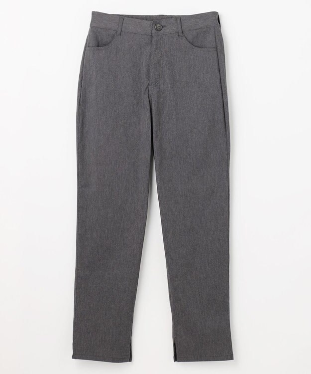 ANY L 【ウエストゴム】7days裏起毛テーパードパンツ チャコール