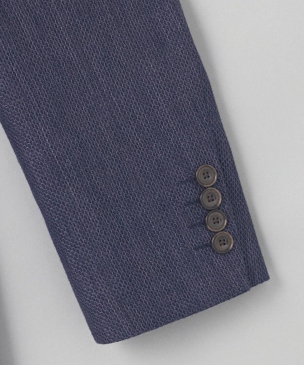 GOTAIRIKU 【DORMEUIL】ドーメル HEXAGON リネン ジャケット_ネイビー ネイビー系8