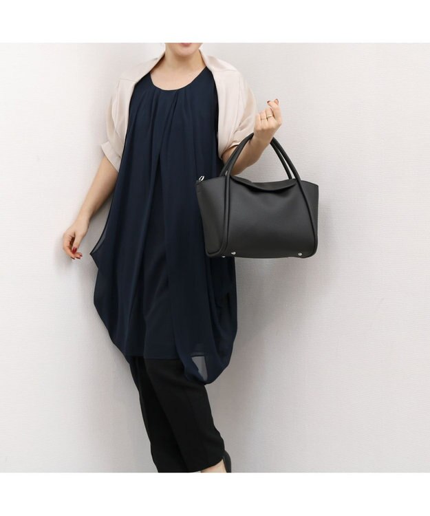 UNBILLION カシュカシュ cachecache / 通しハンドル2wayフラップトート ブラック