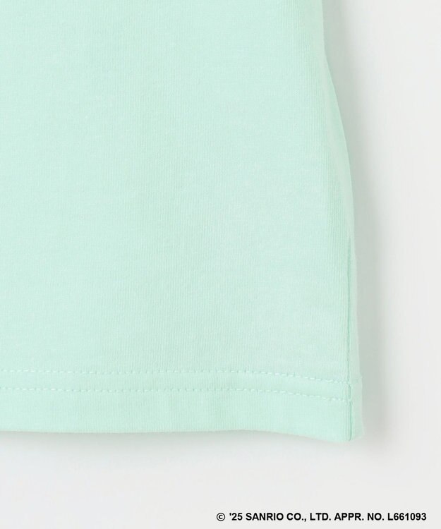 ANY KIDS 【any FAM ×サンリオキャラクターズ】ミラクルスパンコール Tシャツ ポチャッコ×ミント