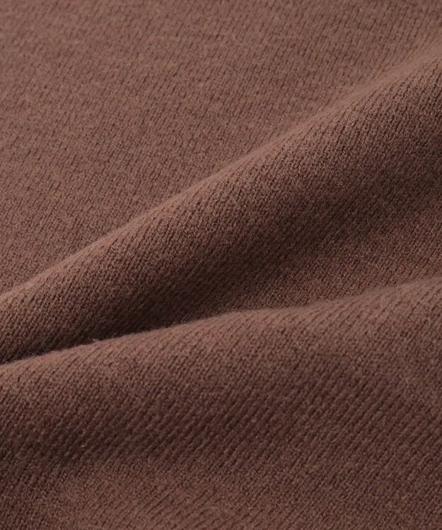 CRAFT STANDARD BOUTIQUE 12GGフルニードルニットスカーフ Brown