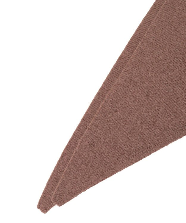 CRAFT STANDARD BOUTIQUE 12GGフルニードルニットスカーフ Brown