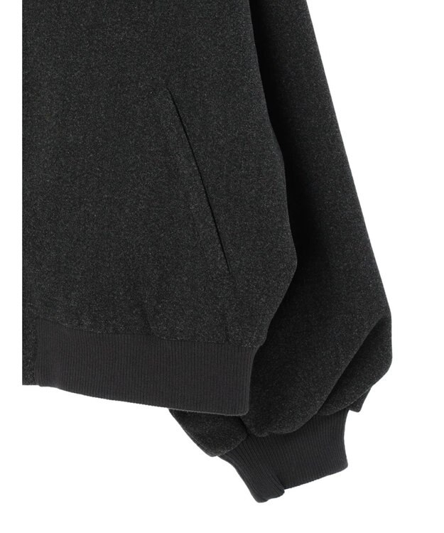 Green Parks ・ＥＬＥＮＣＡＲＥ　ＤＵＥ　ウールライクブルゾン Charcoal Gray