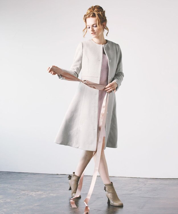 TOCCA 【消臭・洗える】FLORAL MERRY ドレス ピンク系