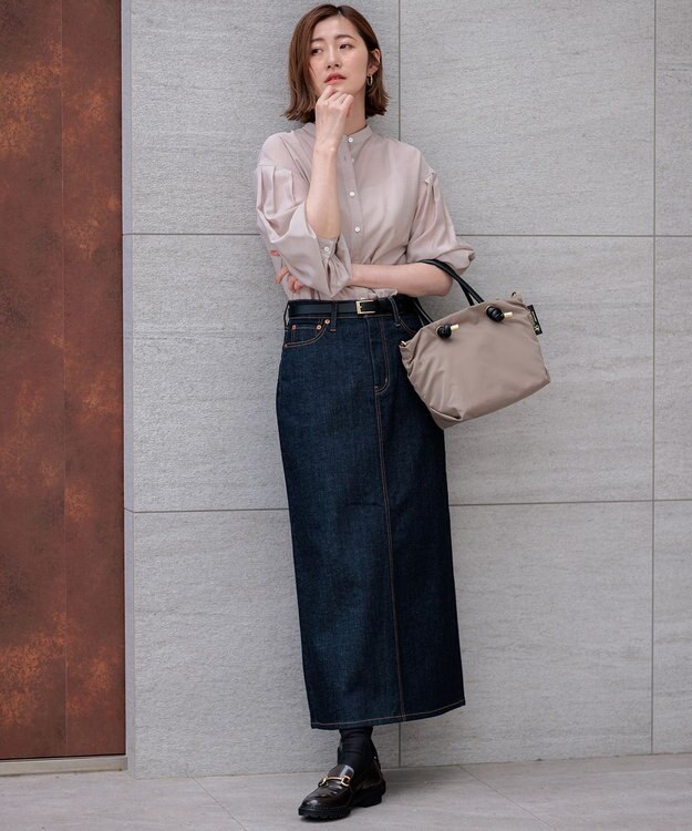 23区 【Oggi4月号掲載】スクエアバックル ベルト ゴールド系