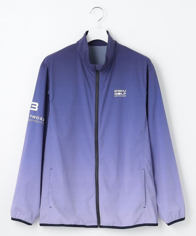 23区GOLF 【MEN】【撥水・ストレッチ】ライトブルゾン ネイビー系