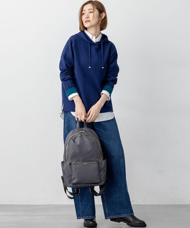 23区 【撥水加工/新色追加】ナイロン リュック グレー系