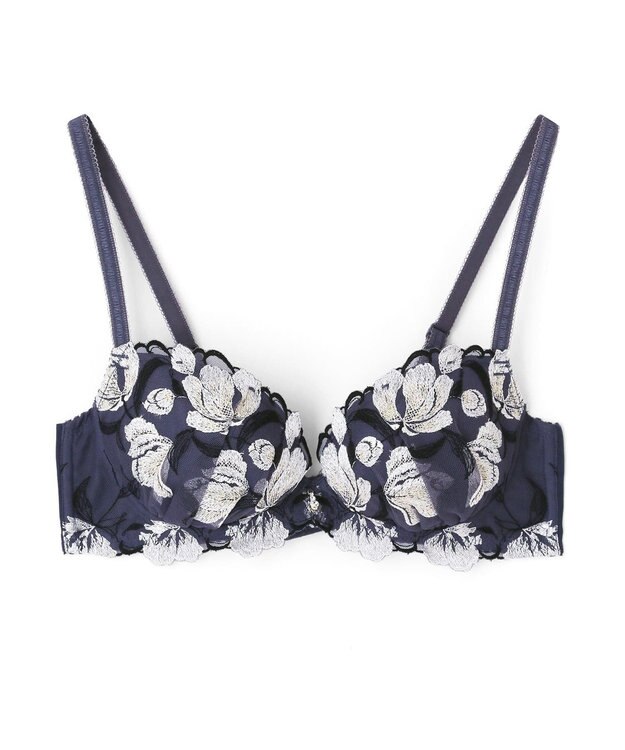 San-ai Resort（三愛水着楽園） エレガントコレクション【2407】単品ブラHIカップ ネイビー