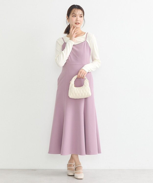 earth music&ecology パイピングジャンドレ Pink