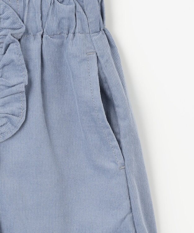 組曲 KIDS 【110-140㎝】コーデュロイ キュロット サックスブルー系