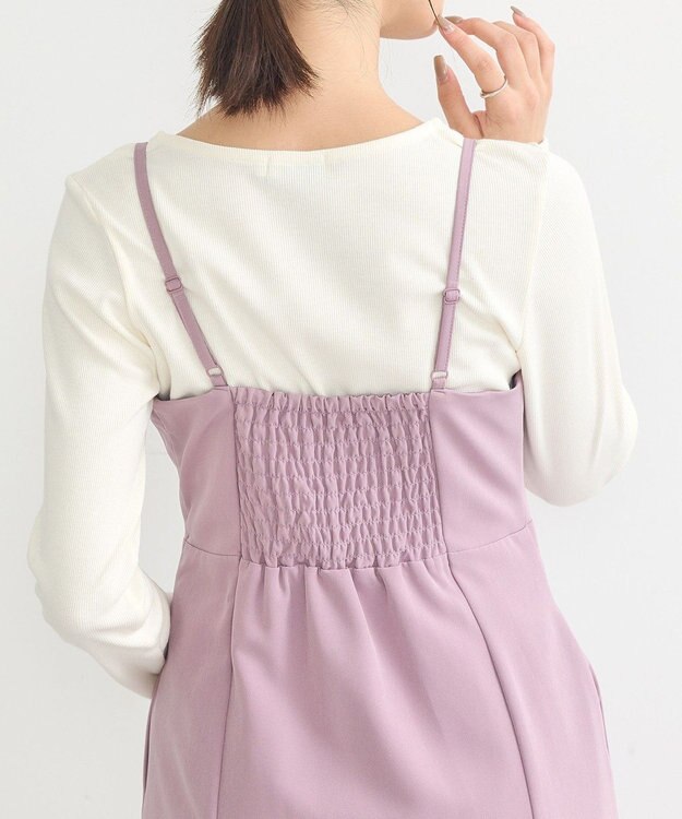 earth music&ecology パイピングジャンドレ Pink