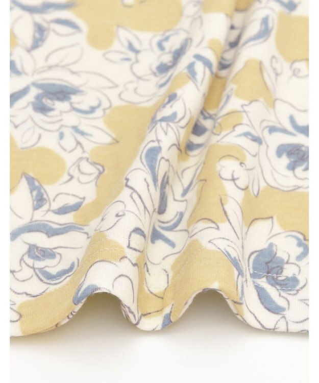 Wing パジャマ 長袖 長ズボン 綿100％(肌側) ふんわりやわらか素材 保温性 ゆったりシルエット シャツタイプ レディース EP5067 ウイング／ワコール ベージュ