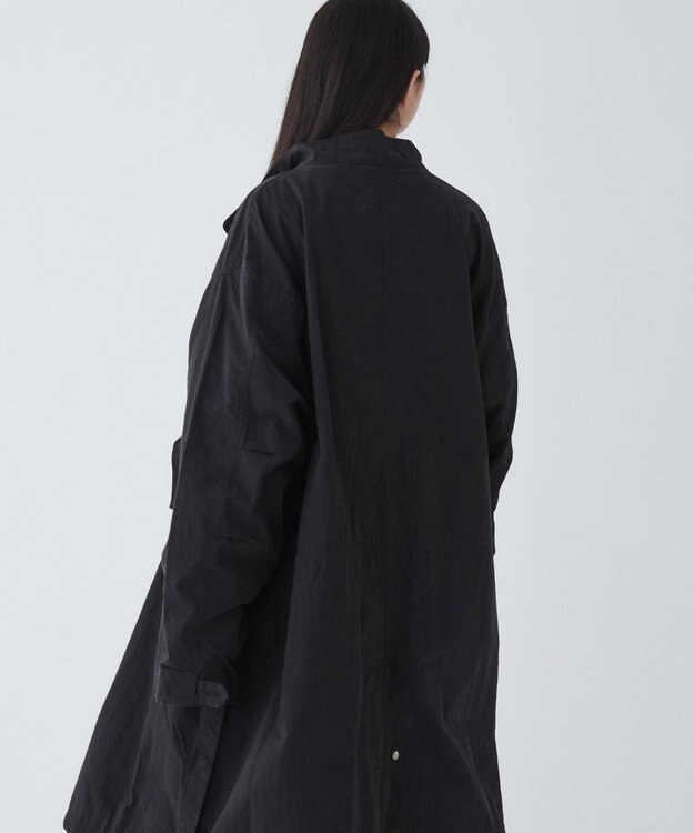 WEGO 【ユニセックス着用ITEM】サイドスリットモッズコート ブラック