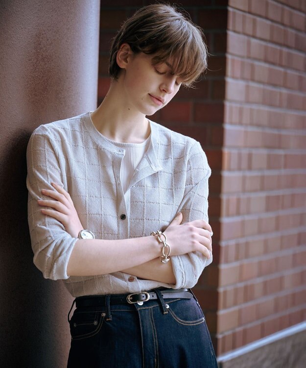 J.PRESS LADIES リバーシブルベルト ブラック系