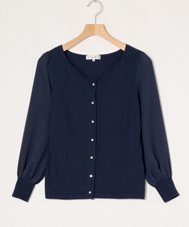 ONWARD Reuse Park 【組曲】ニット春夏 ネイビー